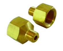 Two distribution pipe fittings