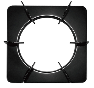 Heightened enamel square oven rack (height and low / 2 entry)